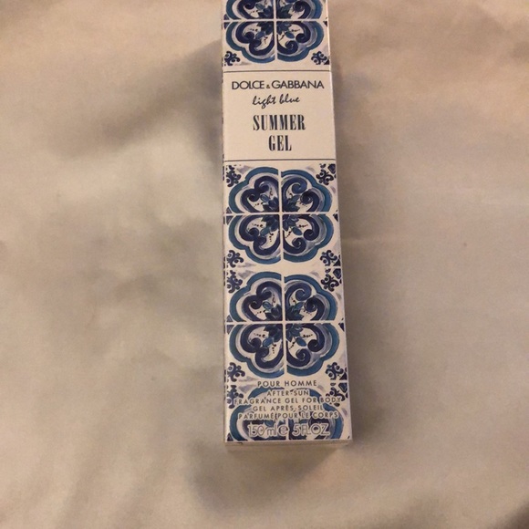 Dolce & Gabbana Light Blue Summer Gel Pour Homme After Sun Fragrance Gel NIB - Picture 4 of 12